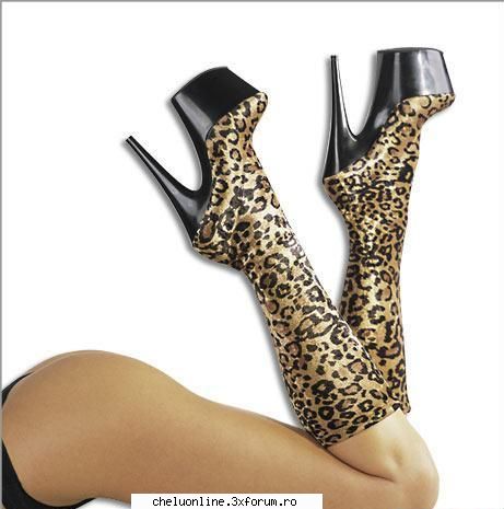 TOCURI INALTE SI SEXY - Cizme lungi cu talpa inalta de 4,5cm si toc inalt - High Heels